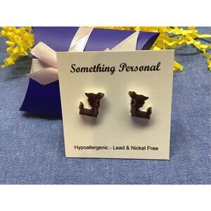 Bambi - Disney Inspired Post Earrings -- Gift Boxed - Chibi Cute